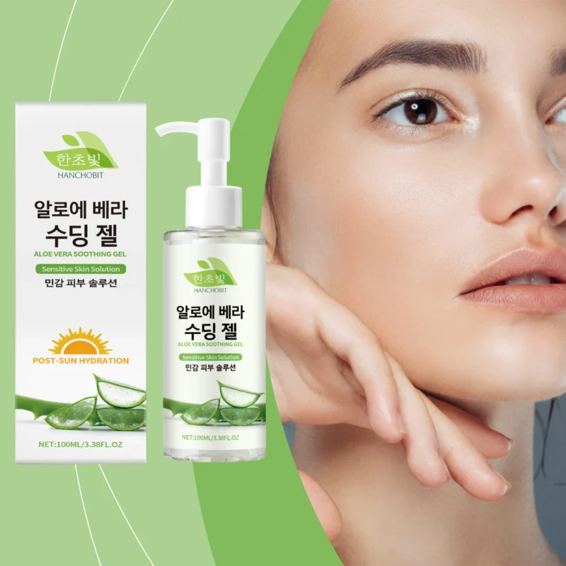 HANCHOBIT Aloe Soothing Gel for After Sun Care & Moisturizing - Image 2