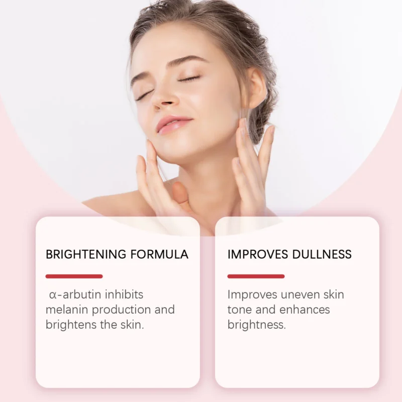 HANCHOBIT Arbutin Brightening Face Serum - Gentle Daily Moisturizing - Image 4