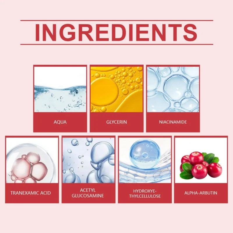 HANCHOBIT Arbutin Brightening Face Serum - Gentle Daily Moisturizing - Image 5