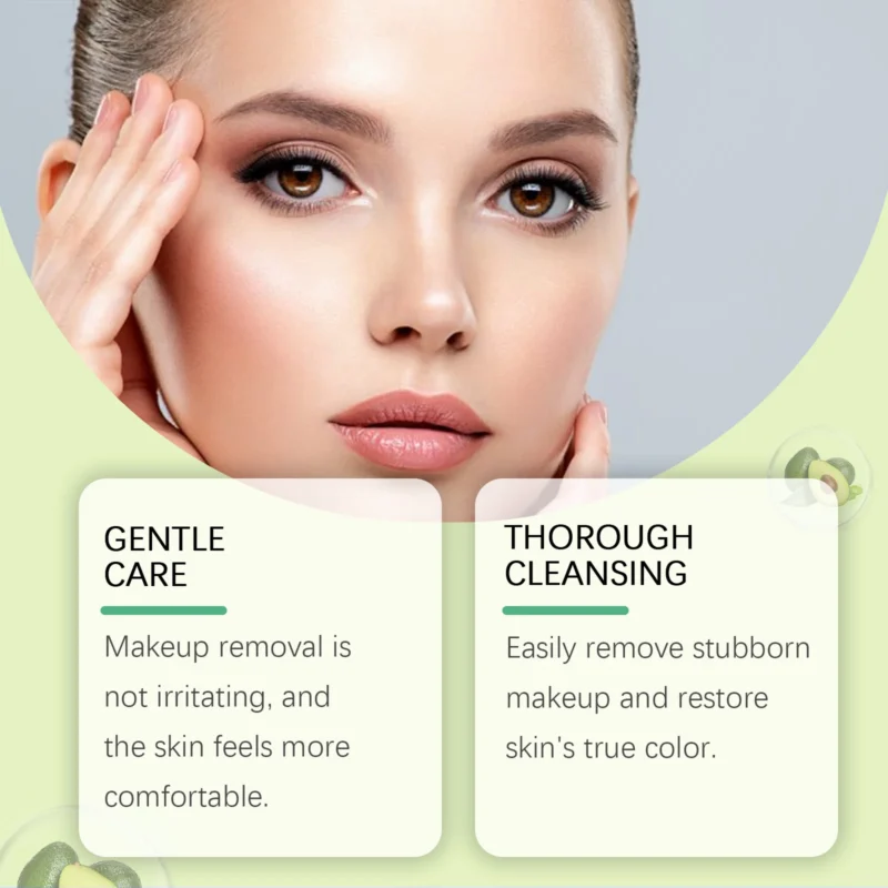 HANCHOBIT Avocado Cleansing Gel - Gentle Face Makeup Remover Cream - Image 4