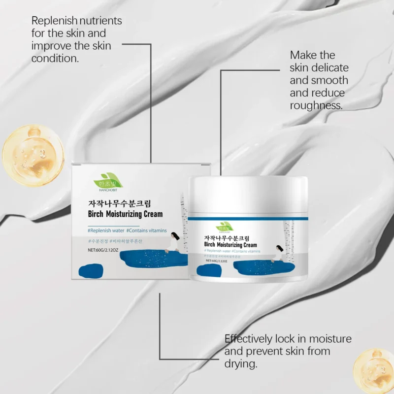 HANCHOBIT Birch Hydrating Moisturizer for Nourished, Bright Skin - Image 4