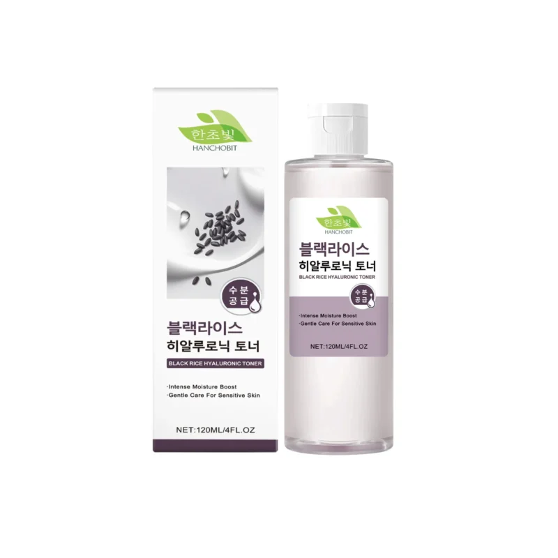 HANCHOBIT Black Rice Hyaluronic Acid Toner - Deep Moisturizing & Mild Care