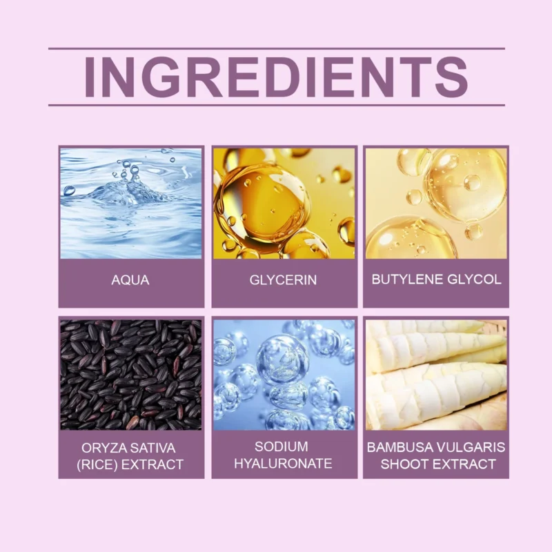 HANCHOBIT Black Rice Hyaluronic Acid Toner - Deep Moisturizing & Mild Care - Image 5