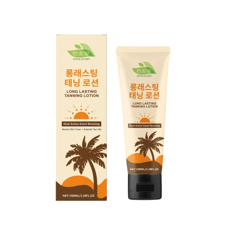 HANCHOBIT Black Tanning Lotion: Moisturizing & Long-Lasting Color