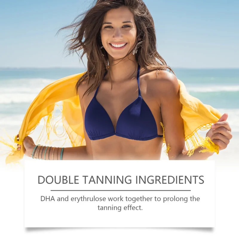 HANCHOBIT Black Tanning Lotion: Moisturizing & Long-Lasting Color - Image 4