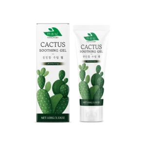 HANCHOBIT Cactus Soothing Gel: Hydrating Moisturizer for Face & Body, Post-Sun Care