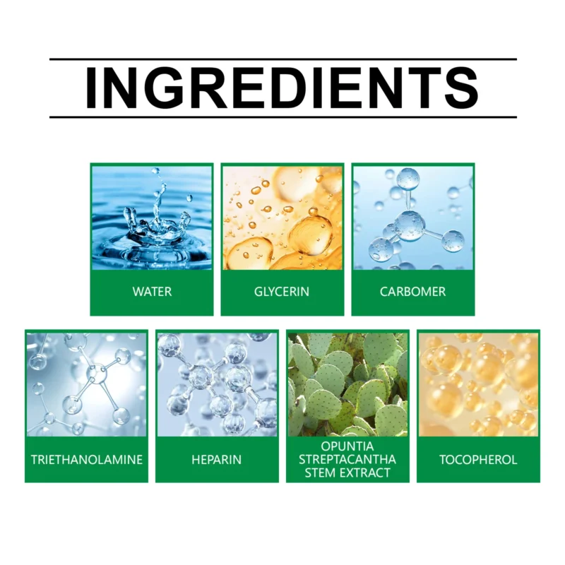 HANCHOBIT Cactus Soothing Gel: Hydrating Moisturizer for Face & Body, Post-Sun Care - Image 5