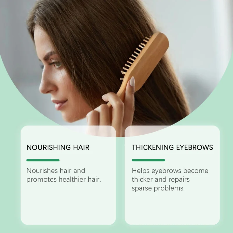 HANCHOBIT Castor Oil for Hair, Skin, Eyelashes & Eyebrows - Image 4