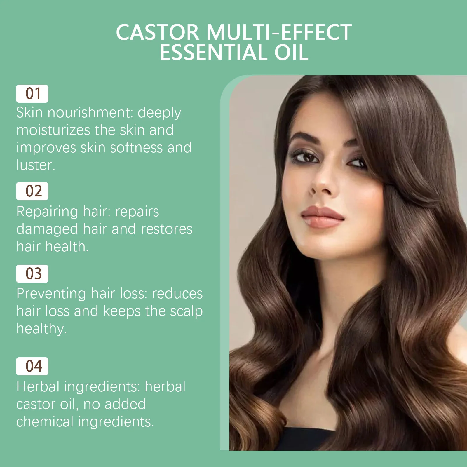 hanchobit castor oil hair skin eyelashes eyebrows HANCHOBIT HX 74 909
