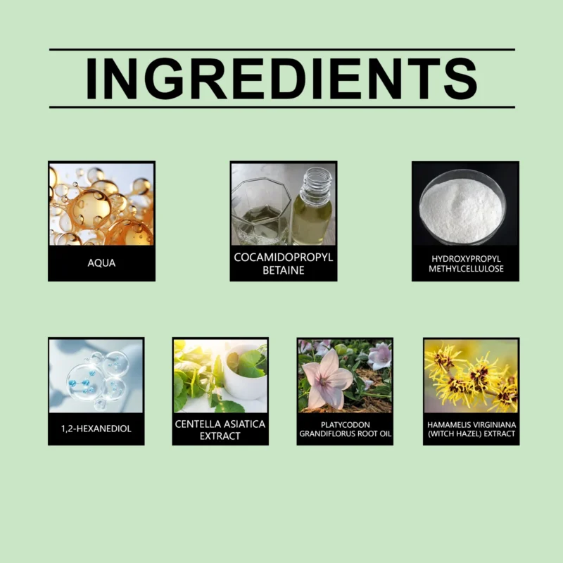 HANCHOBIT Centella Asiatica Soothing Facial Cleanser for Oily Skin - Image 5