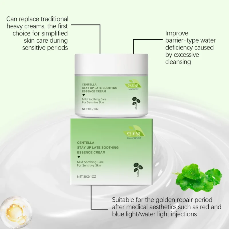 HANCHOBIT Centella Asiatica Soothing Essence Cream - Image 4