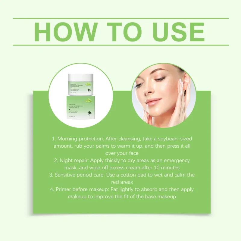HANCHOBIT Centella Asiatica Soothing Essence Cream - Image 5
