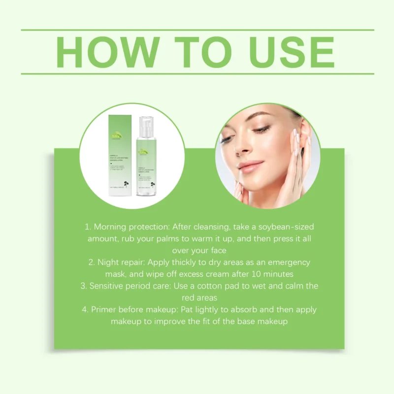 HANCHOBIT Centella Asiatica Soothing Essence Lotion for Dry Tender Skin - Image 6