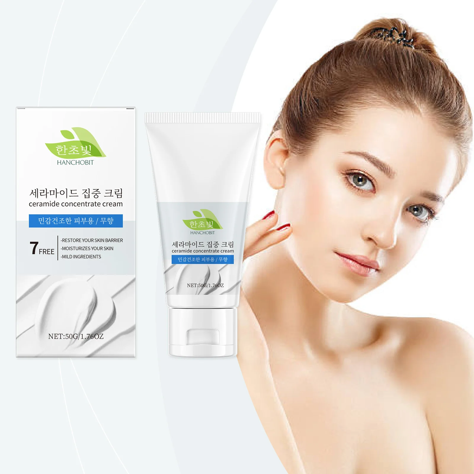 hanchobit ceramide cream moisturizes protects skin barrier HANCHOBIT HX 30 349