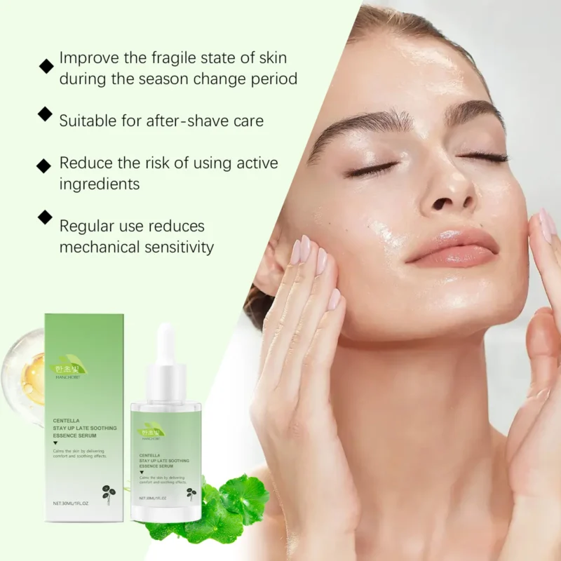 HANCHOBIT Cica Soothing Essence: Gentle Moisturizing & Nourishing - Image 4