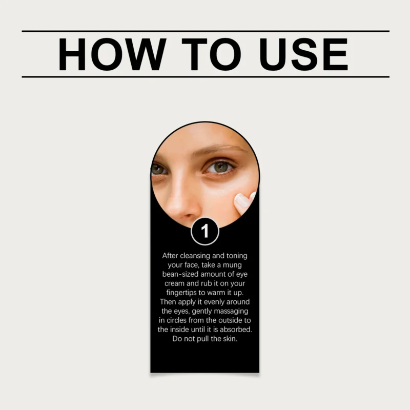 HANCHOBIT Collagen Eye Cream - Moisturizing & Nourishing Eye Treatment - Image 6