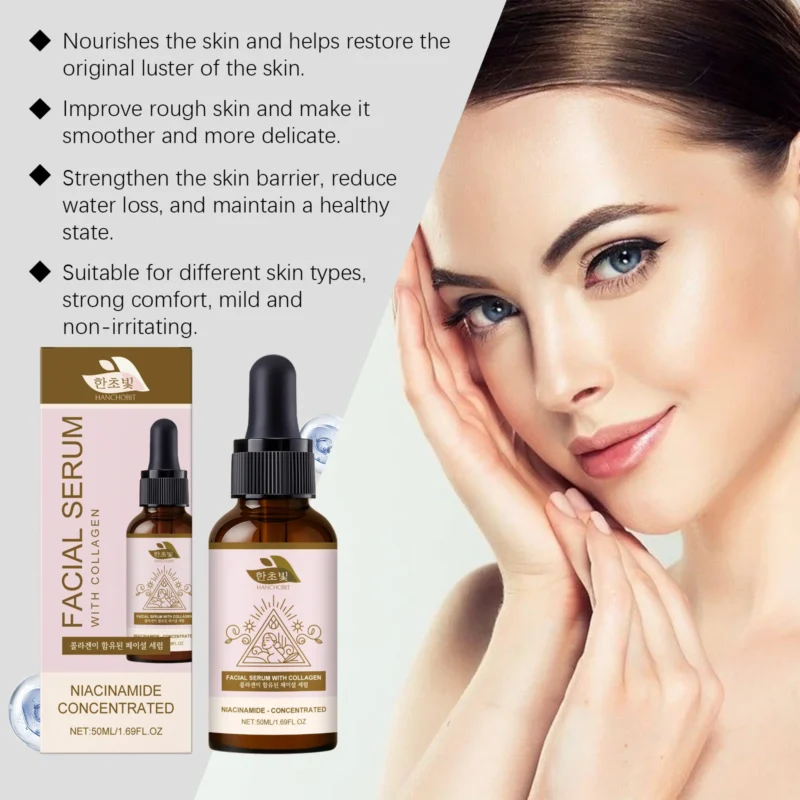 HANCHOBIT Collagen Facial Essence - Daily Moisturizing, Gentle, Nourishing - Image 4