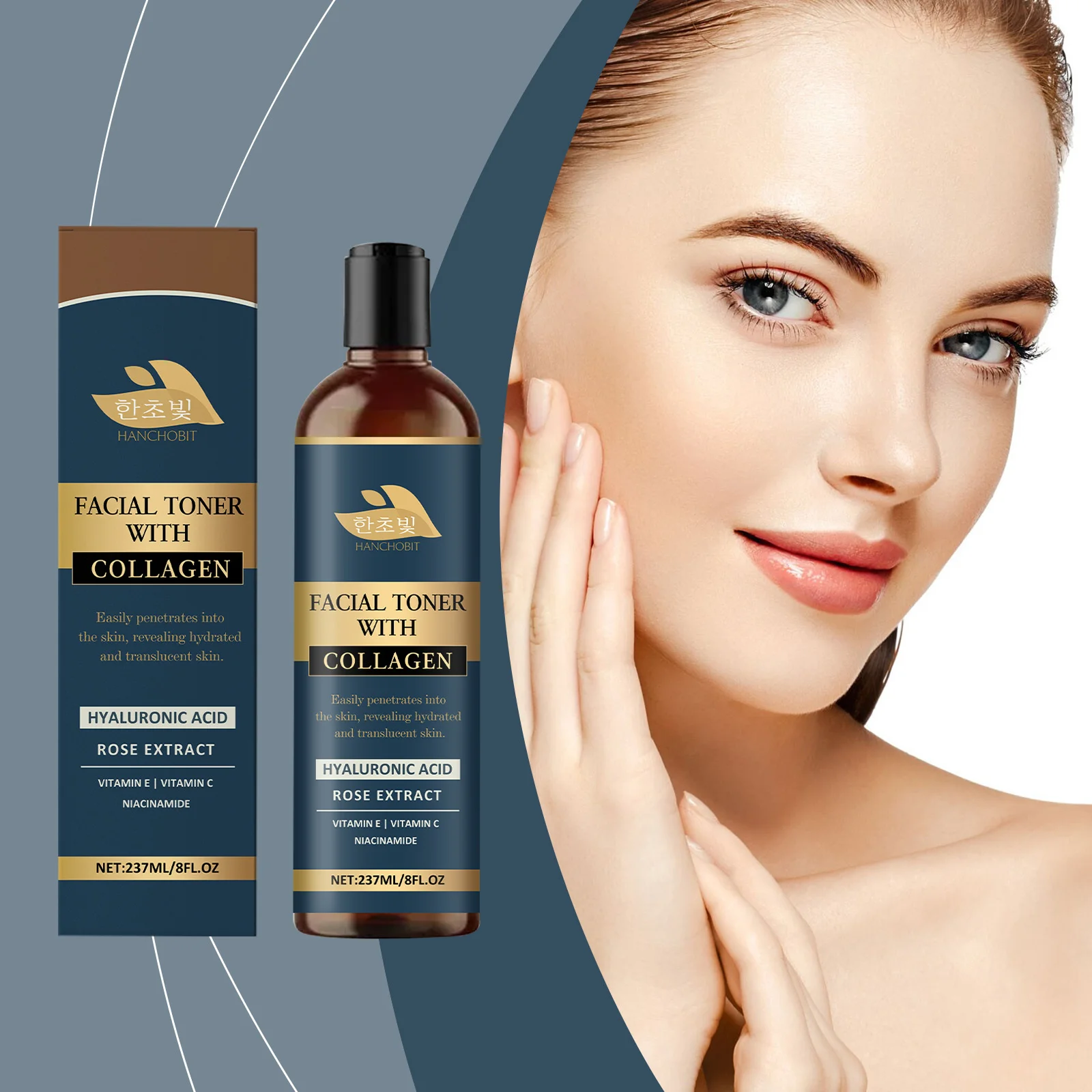 hanchobit collagen facial toner gentle nourishing daily HANCHOBIT HX 124 1536