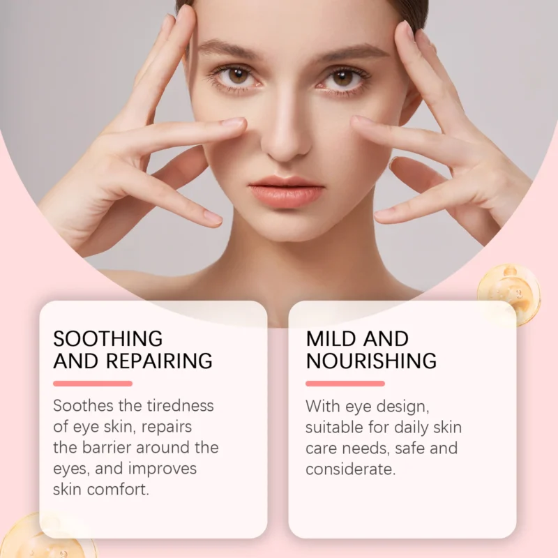 HANCHOBIT Daily Moisturizing Eye Cream for Smooth Hydrated Eye Area - Image 3