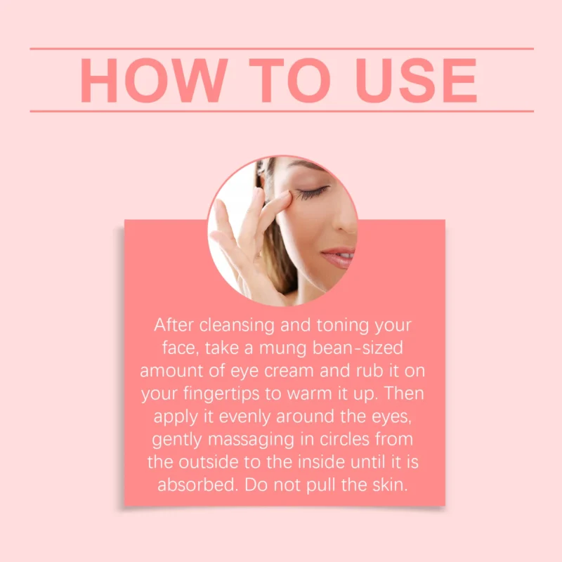 HANCHOBIT Daily Moisturizing Eye Cream for Smooth Hydrated Eye Area - Image 6