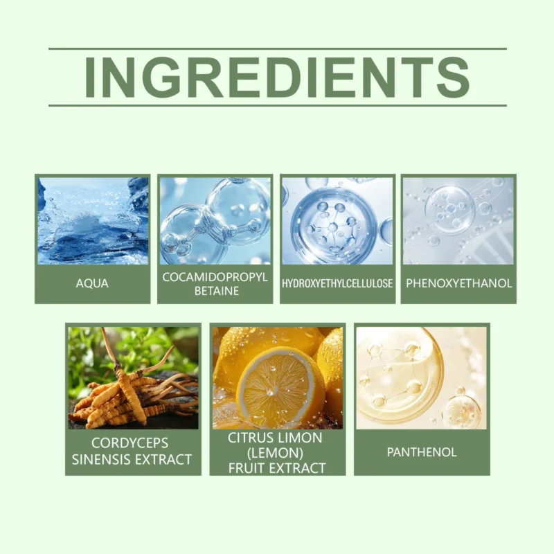 HANCHOBIT Exfoliating Gentle Cleanser - Refreshing Moisturizing Face Wash - Image 5