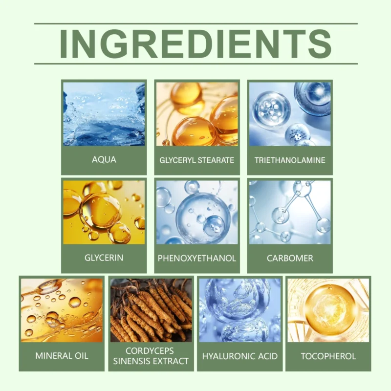HANCHOBIT Firming Moisturizing Cream for Delicate Skin - Reduces Fine Lines - Image 5