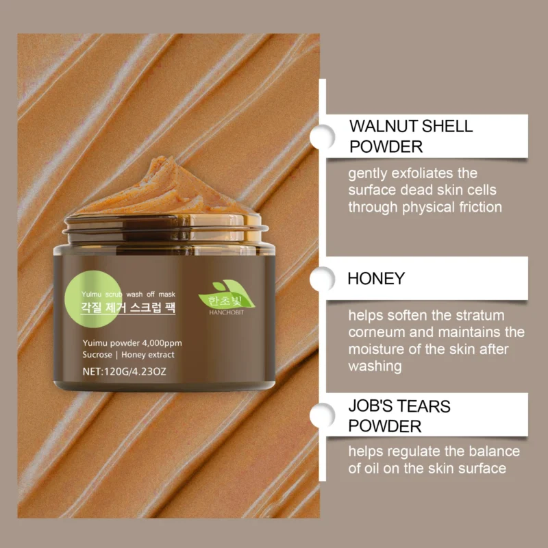 HANCHOBIT Gentle Face & Body Exfoliating Mask - Image 4