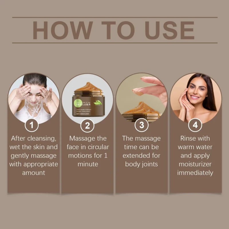 HANCHOBIT Gentle Face & Body Exfoliating Mask - Image 6