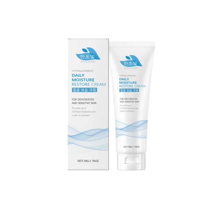 HANCHOBIT Gentle Light Moisturizing Face Cream for Dry Skin