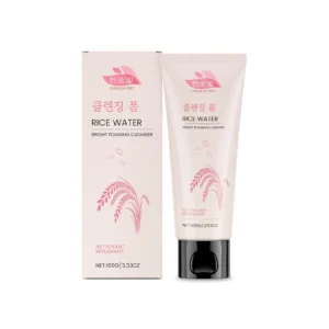 HANCHOBIT Gentle Rice Water Brightening Foam Facial Cleanser