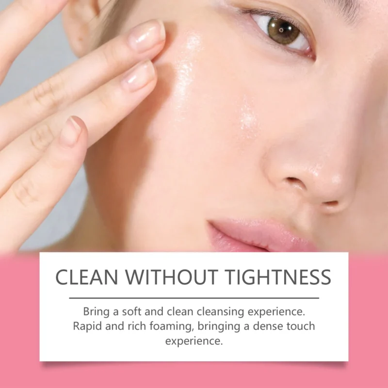 HANCHOBIT Gentle Rice Water Brightening Foam Facial Cleanser - Image 3