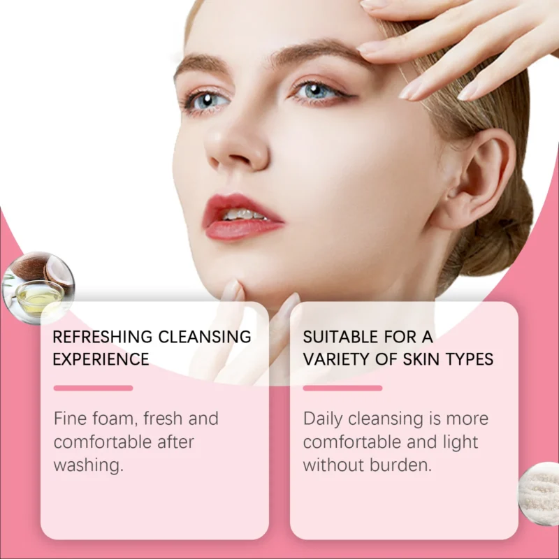 HANCHOBIT Gentle Rice Water Brightening Foam Facial Cleanser - Image 4
