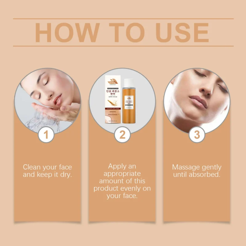 HANCHOBIT Ginseng Essence Toner for Hydrating & Brightening - Image 6