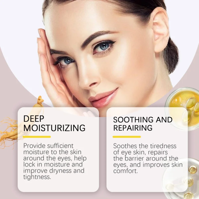 HANCHOBIT Ginseng Retinol Eye Cream - Hydrating & Soothing - Image 4