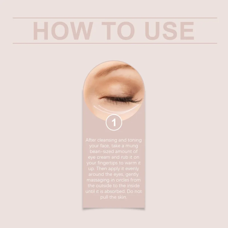 HANCHOBIT Ginseng Retinol Eye Cream - Hydrating & Soothing - Image 6