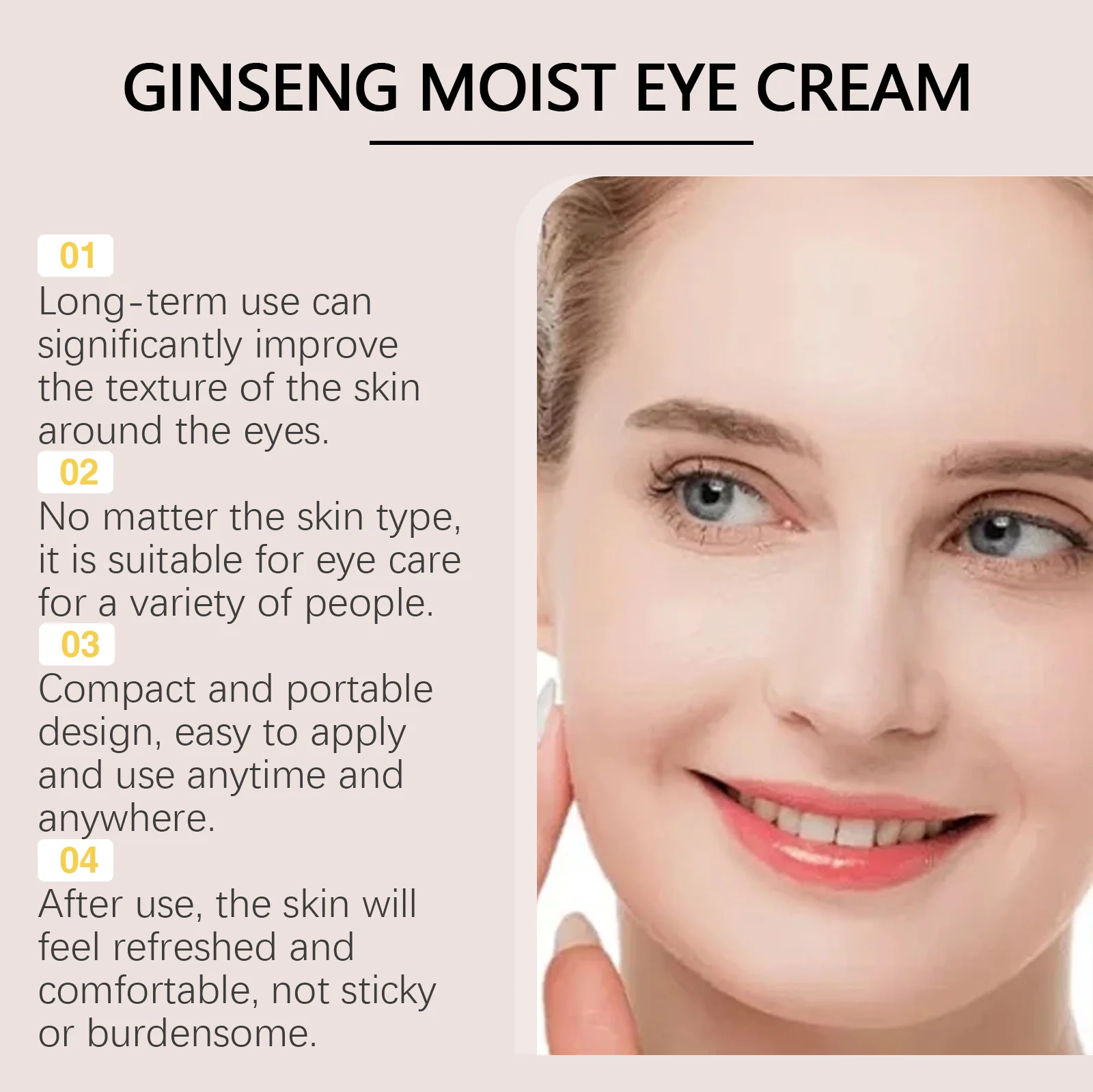 hanchobit ginseng retinol eye cream hydrating soothing HANCHOBIT HX 10 116