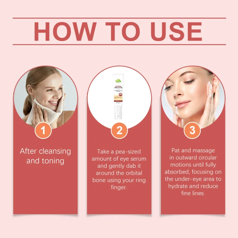 HANCHOBIT Ginseng Retinol Eye Serum for Elasticity & Moisture - Image 6
