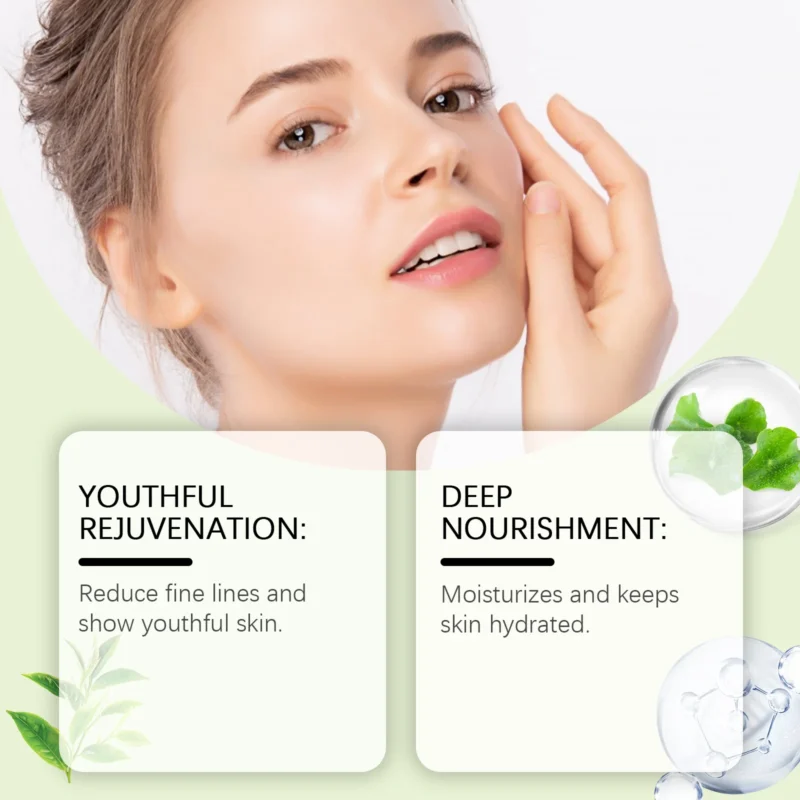 HANCHOBIT Green Tea Firming Gel: Hydrating Moisturizing Face Cream - Image 4