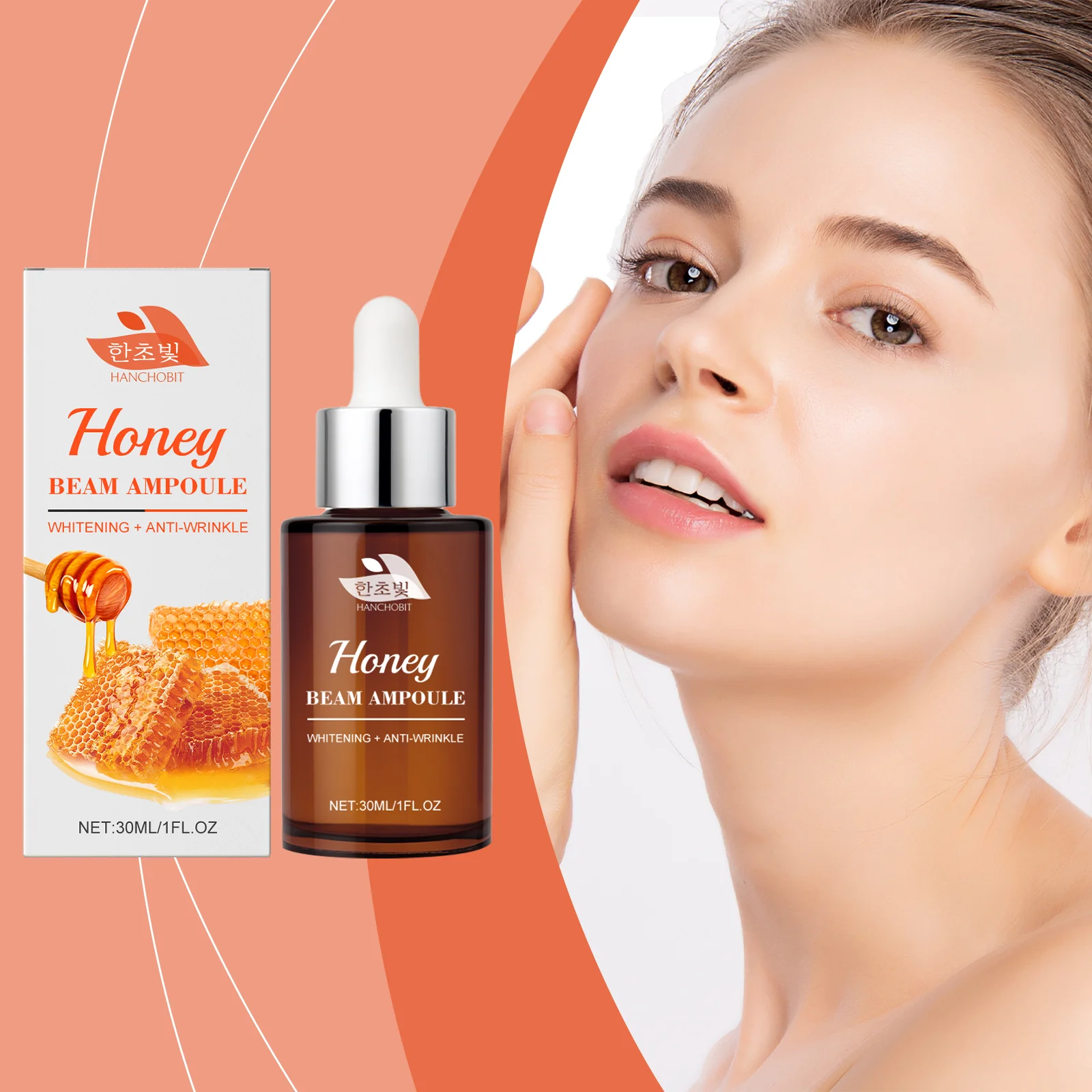hanchobit honey facial essence moisturize control oil brighten HANCHOBIT HX 125 1549