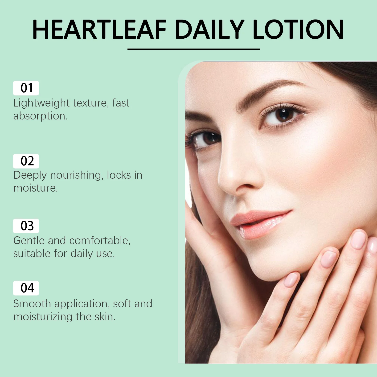 hanchobit houttuynia heart leaf moisturizing lotion HANCHOBIT HX 54 646