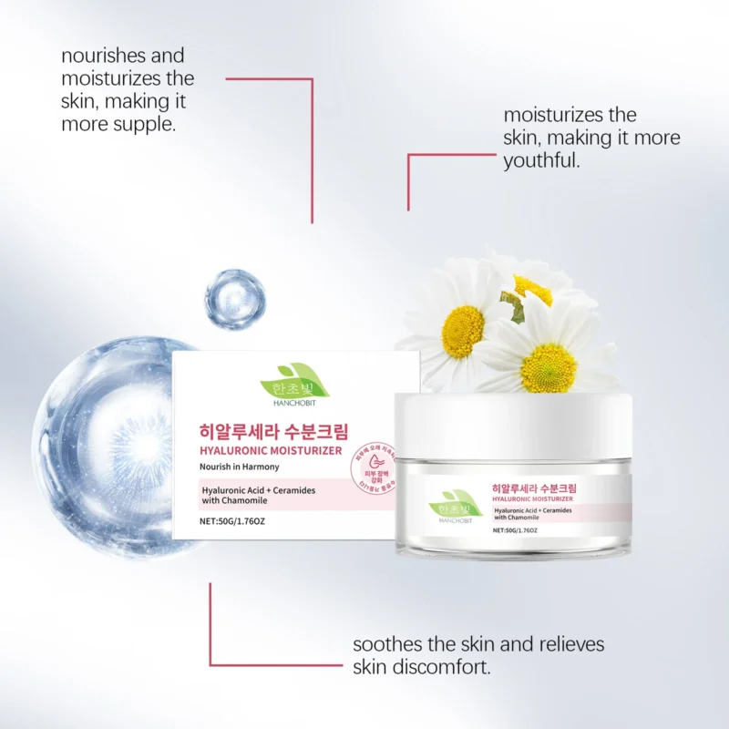 HANCHOBIT Hyaluronic Acid Hydrating Face Moisturizer - Image 3