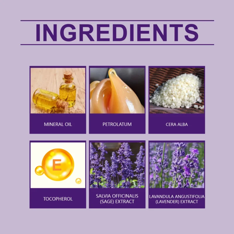 HANCHOBIT Lavender Antiperspirant Body Care Stick - Long-Lasting Fresh Scent - Image 5