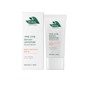 HANCHOBIT Lightweight Sunscreen: Moisturizing & Refreshing UV Protection