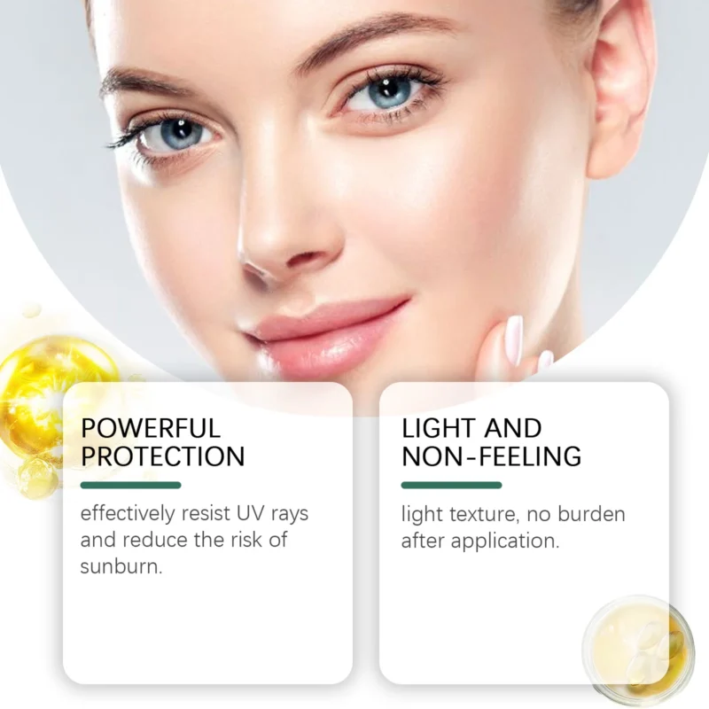 HANCHOBIT Lightweight Sunscreen: Moisturizing & Refreshing UV Protection - Image 4