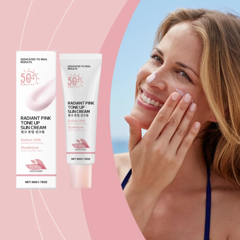 HANCHOBIT Moisturizing Brightening Protective Cream with UV Protection - Image 2