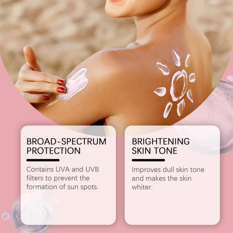 HANCHOBIT Moisturizing Brightening Protective Cream with UV Protection - Image 3