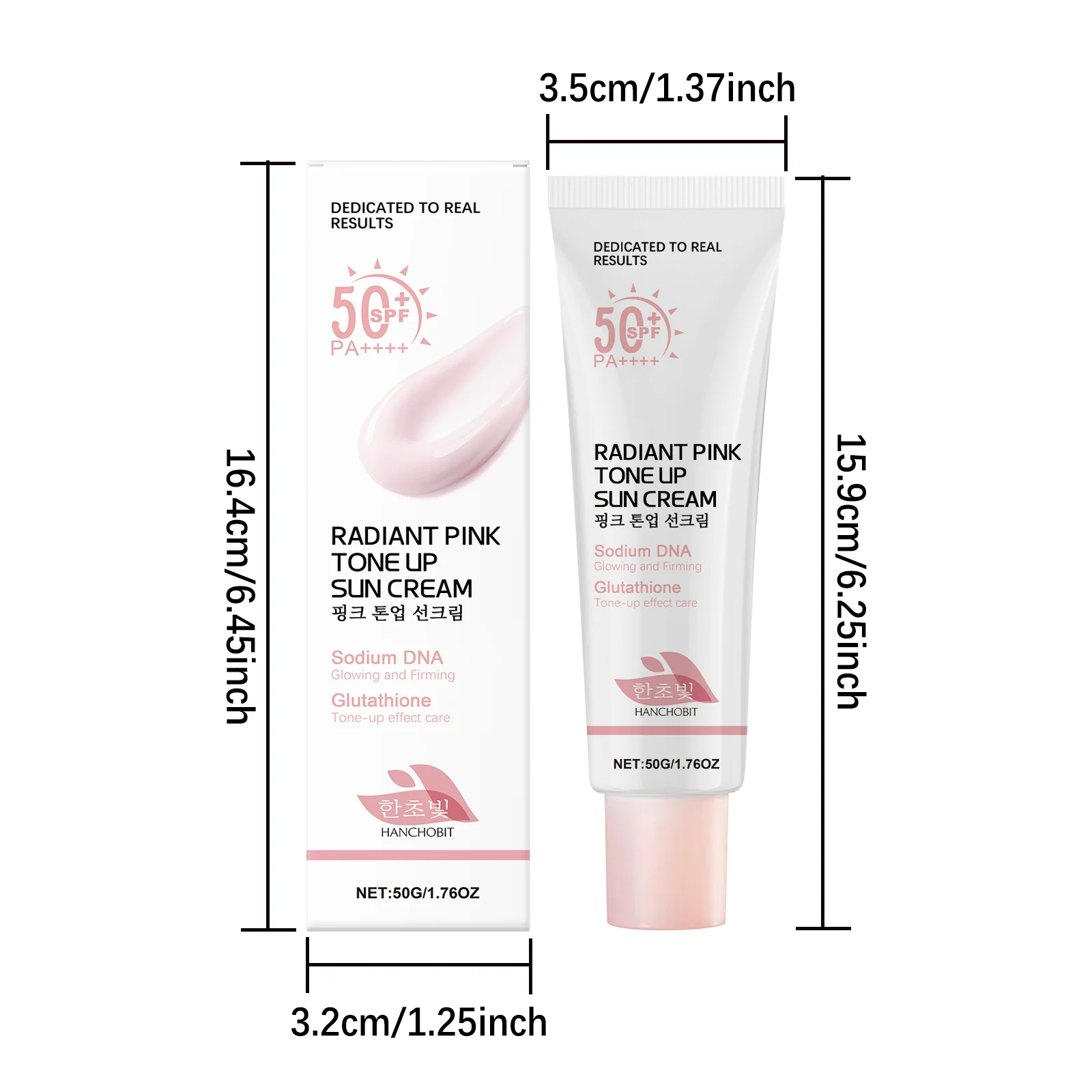 hanchobit moisturizing brightening protective cream uv HANCHOBIT HX 07 76