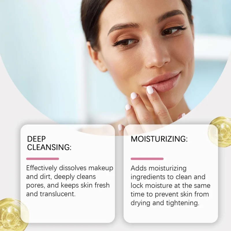 HANCHOBIT Moisturizing Cleansing Oil for Gentle Pore Cleansing - Image 3