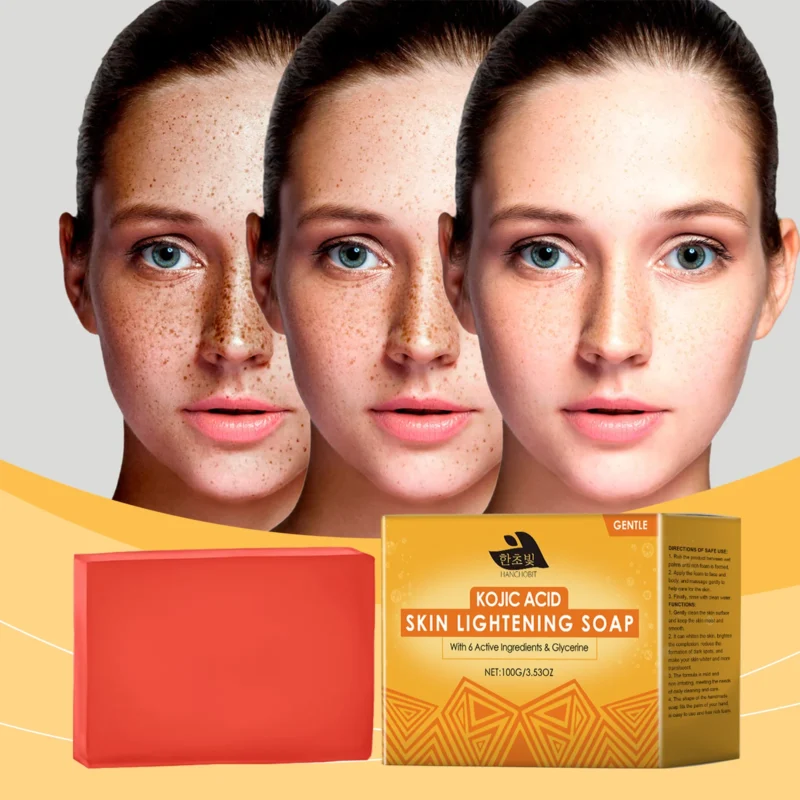 HANCHOBIT Moisturizing Cleansing Soap for Tender Skin - Image 2