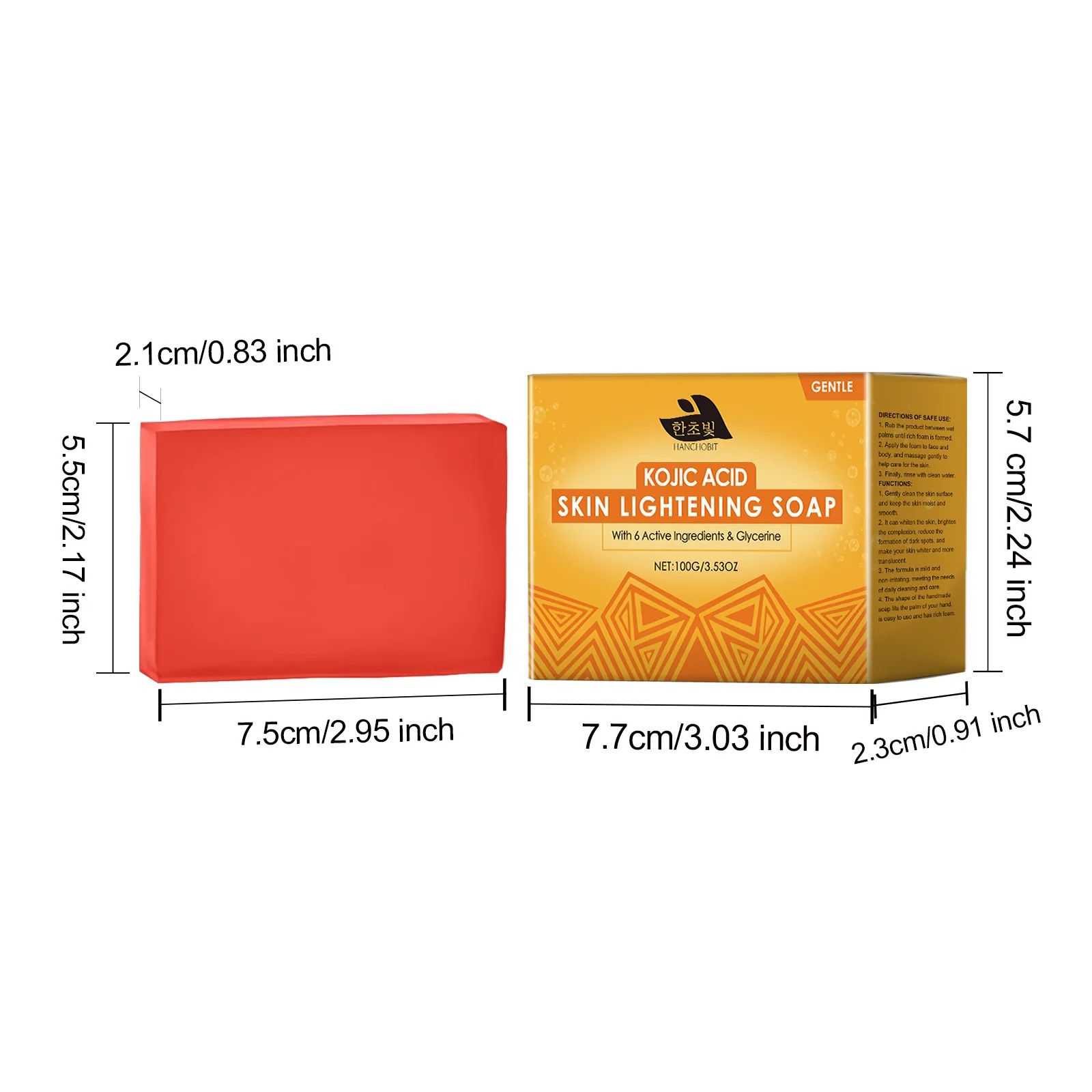 hanchobit moisturizing cleansing soap tender skin HANCHOBIT HX 11 126